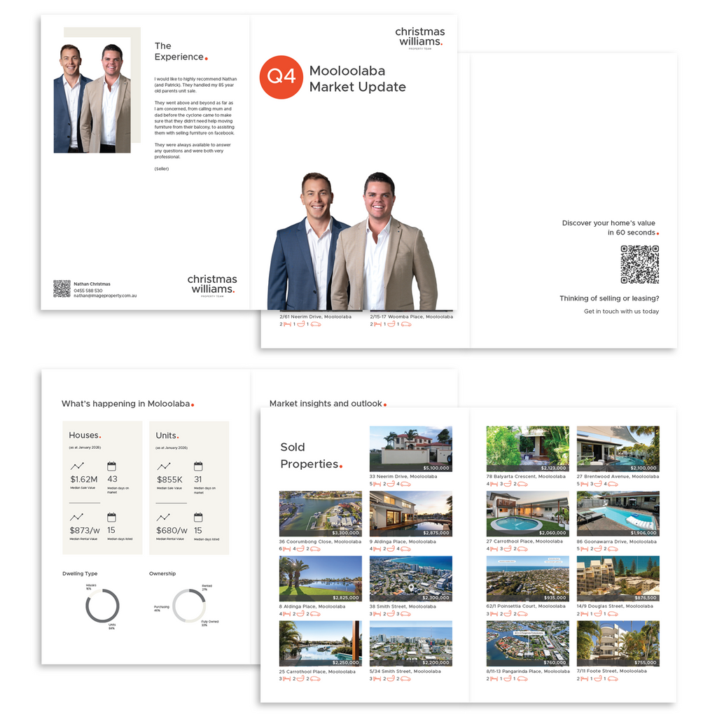 Quarterly Report Booklet – A5, 8 Pages