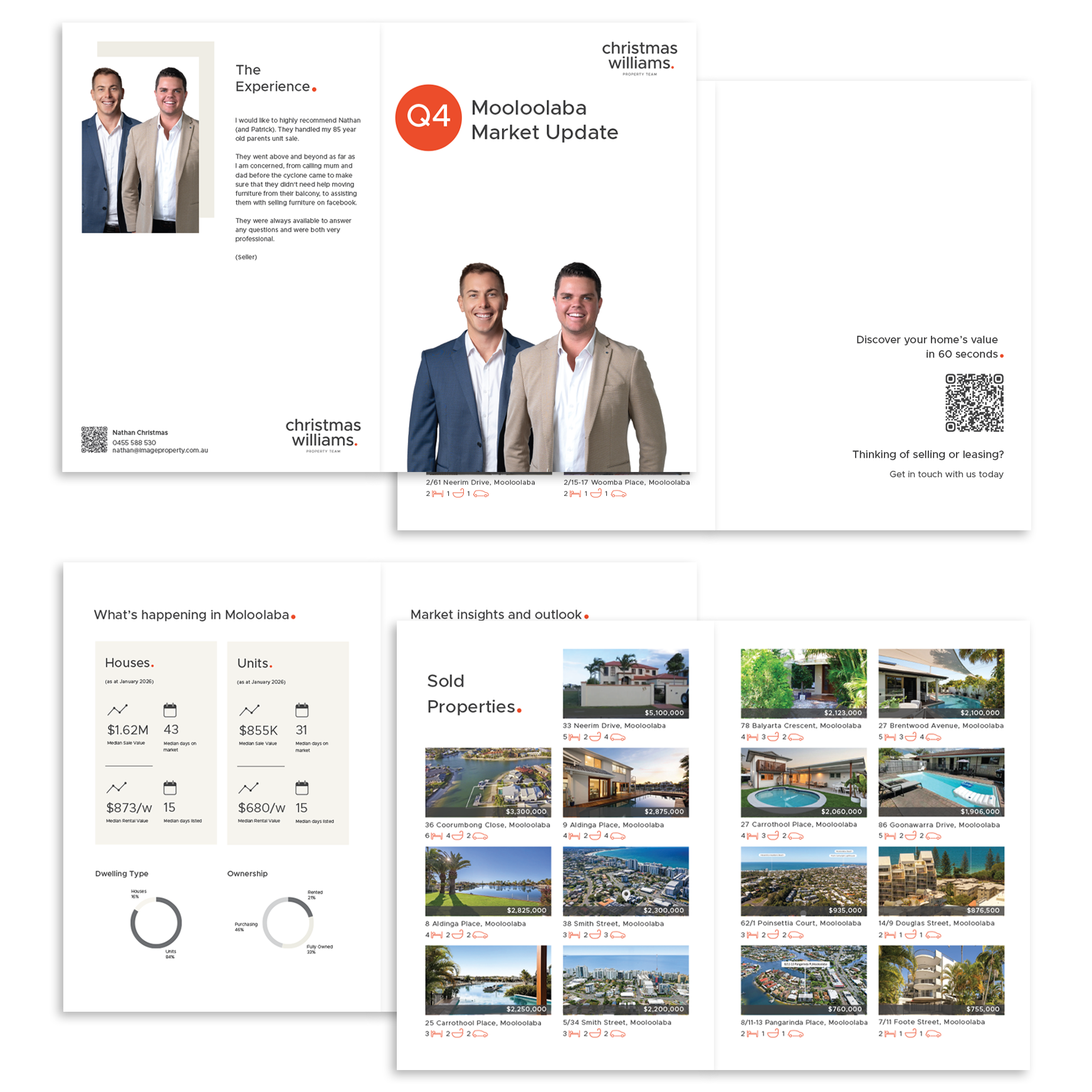 Quarterly Report Booklet – A5, 8 Pages