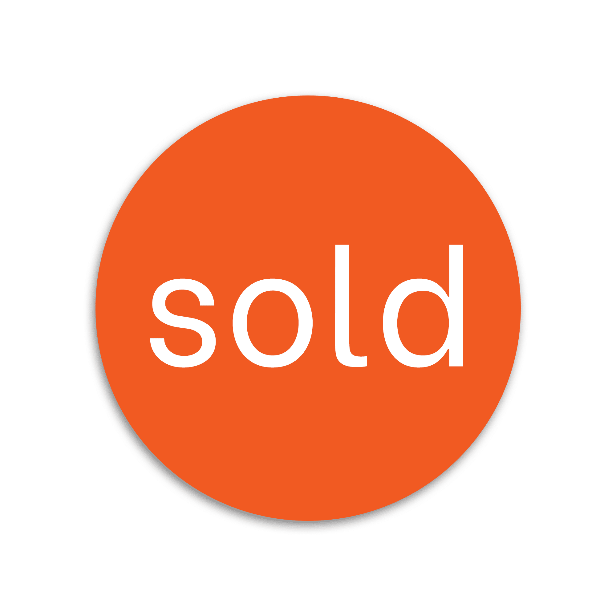 Mini Sold Stickers