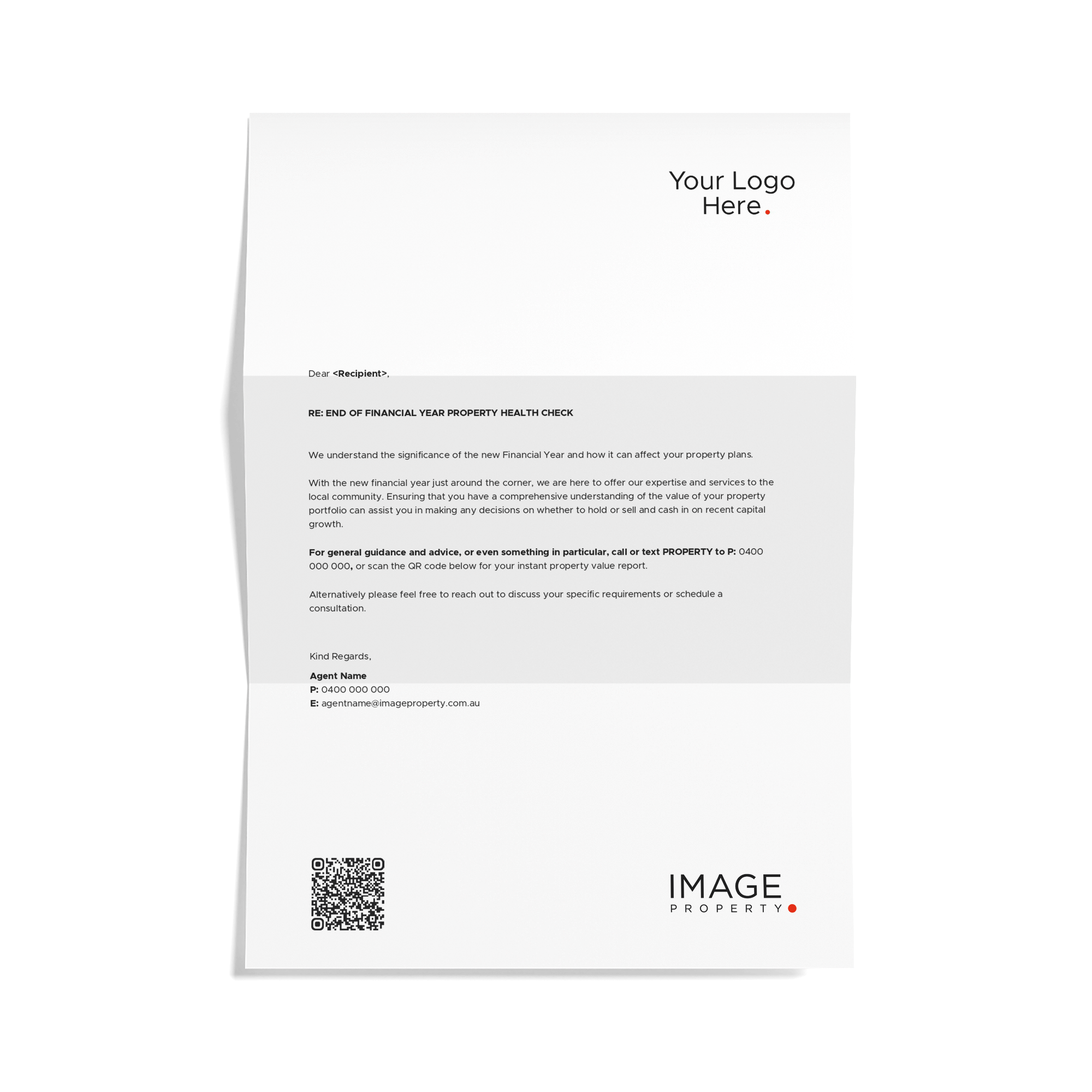 Tax Time Letter